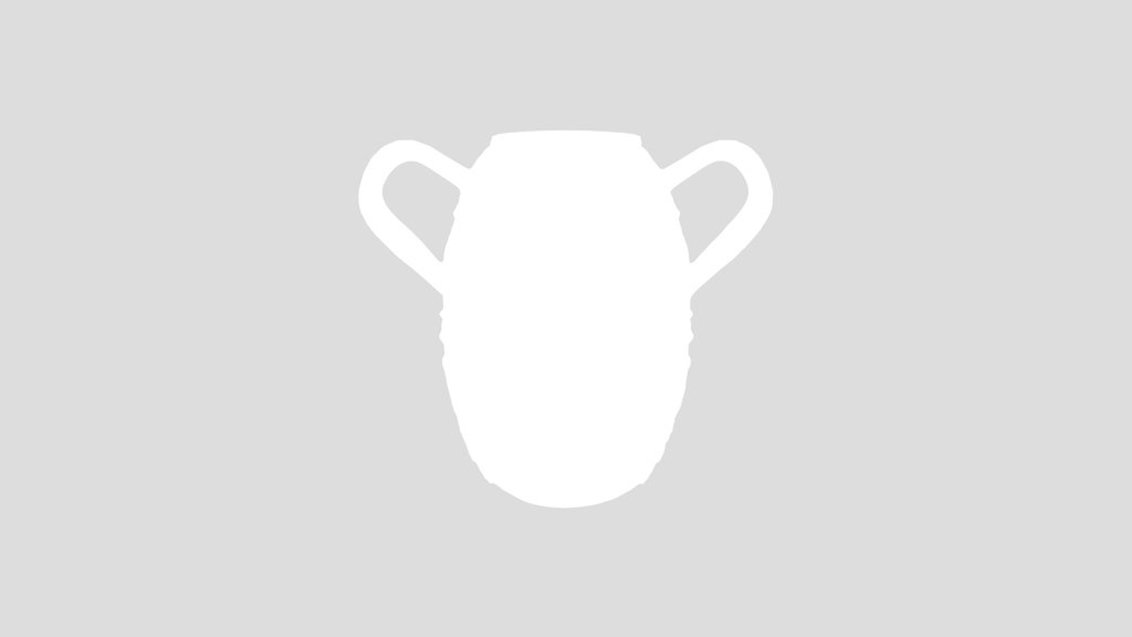 Pottery Big Bucket With Patterns