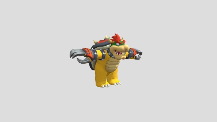 Bowser 3D Model