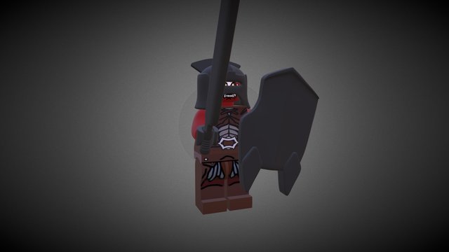 LEGO Uruk-Hai 3D Model