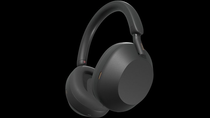 Sony WH-1000XM5 Headphones 3D Model