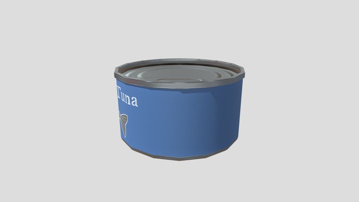 Tuna Can 3D Model