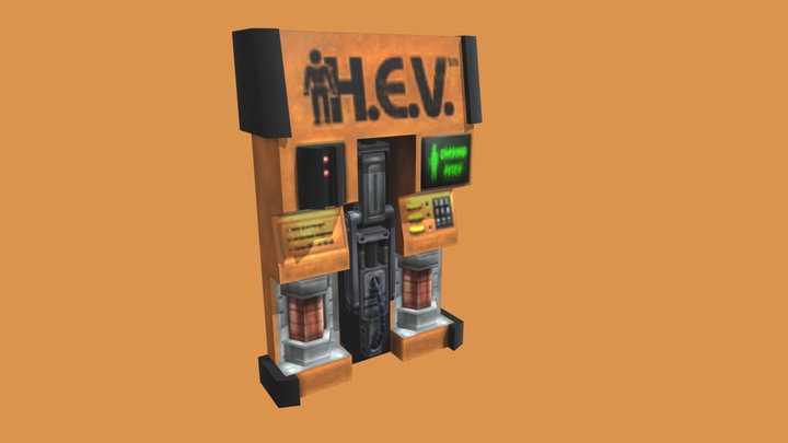 H.E.V Charger Half-Life Decay – Free 3D Model STL