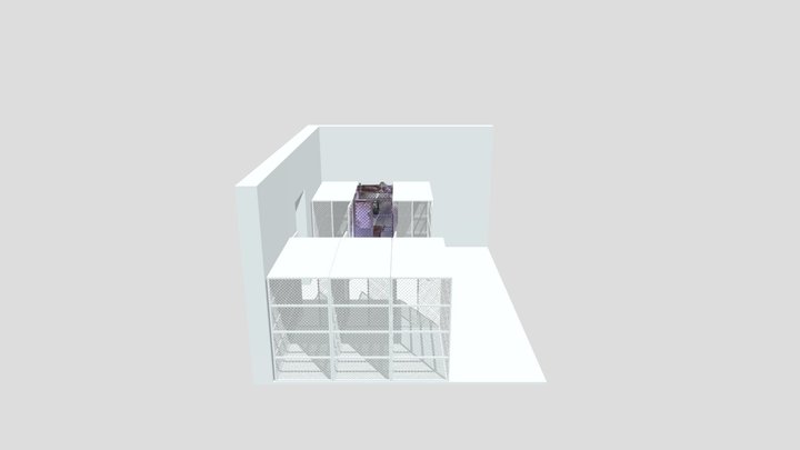 Cage AR 2 3D Model