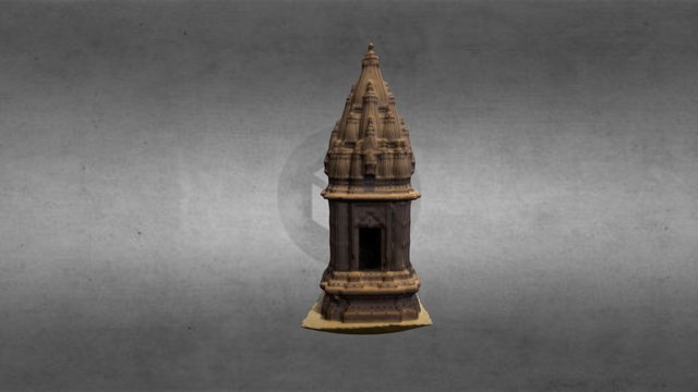 Temple Dedicated to Shiva 3D Model