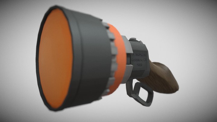 [Low Poly] Flashlight 3D Model