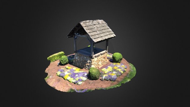 Old Well 3D Model