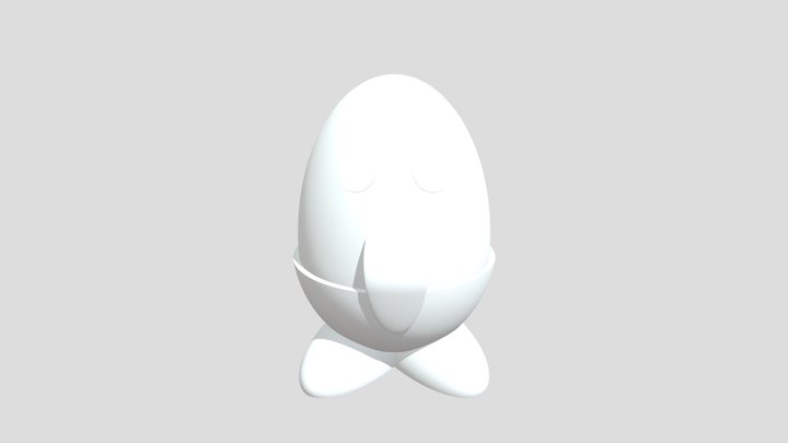 Huevo Divertido 3D Model