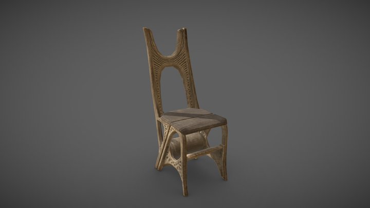 Art Nouveau Chair – Modello 3D gratuito STL