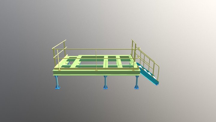 Platform Example 3D Model