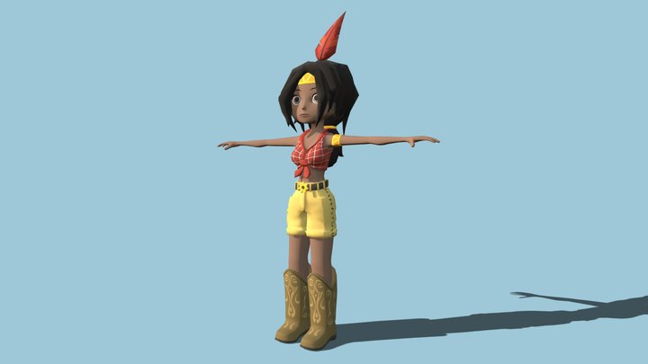 Humba Wumba, Showdown Town 3D Model