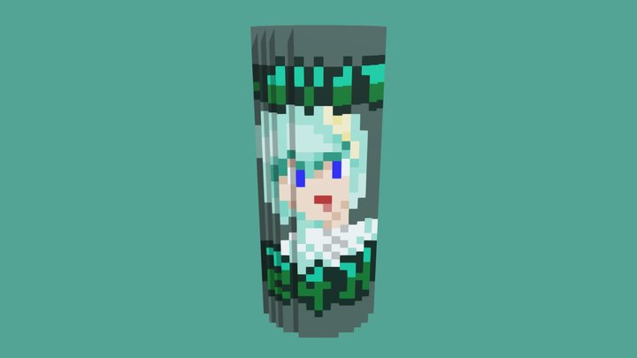 Voxel Hayate Energy Drink 24H 3D Model