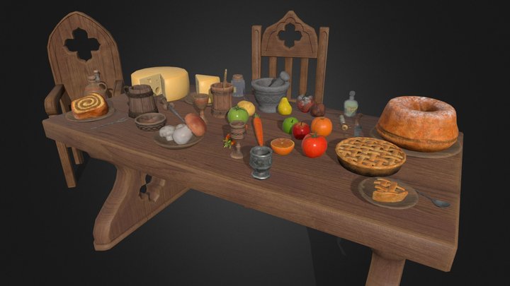 Consumables 3D Model