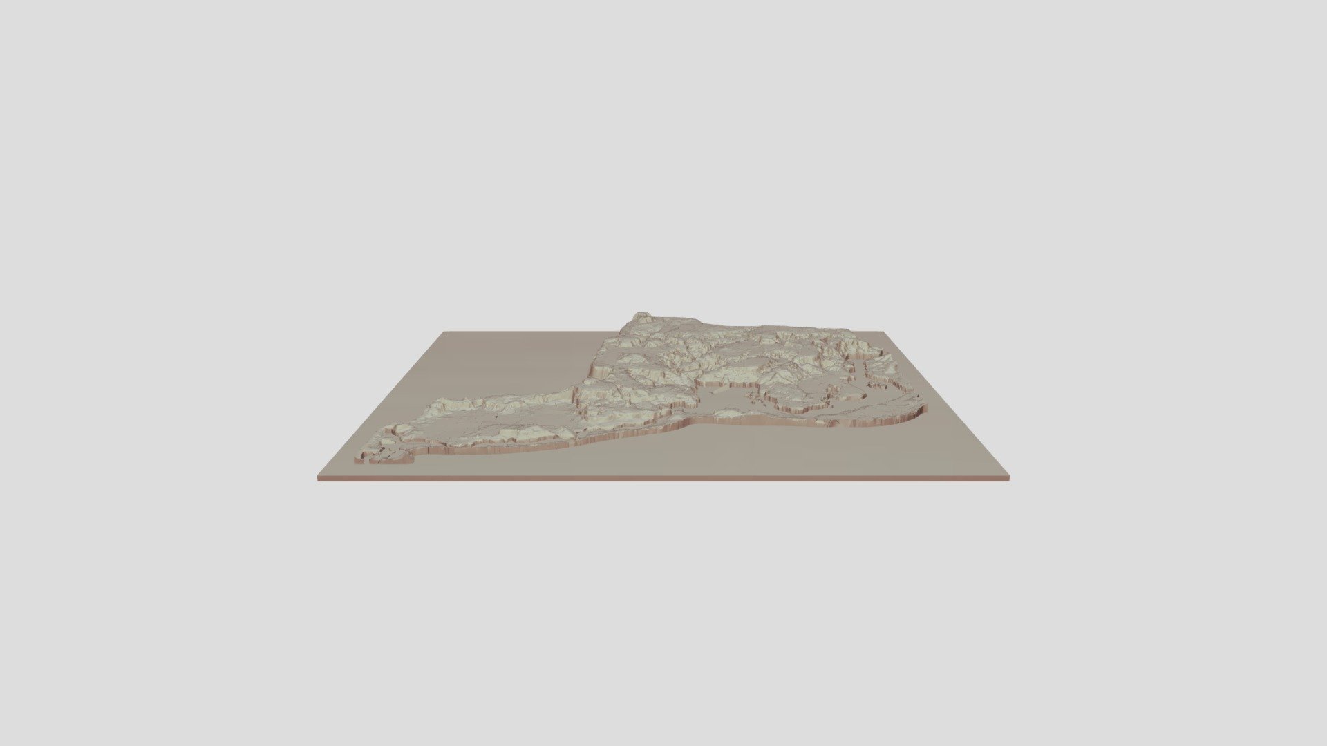 Red Dead Redemption 2 3D Map - 3D model by v7x (@v7x) [af68b23]