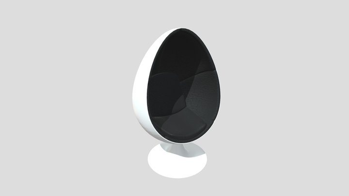 Egg Chair 3D Model