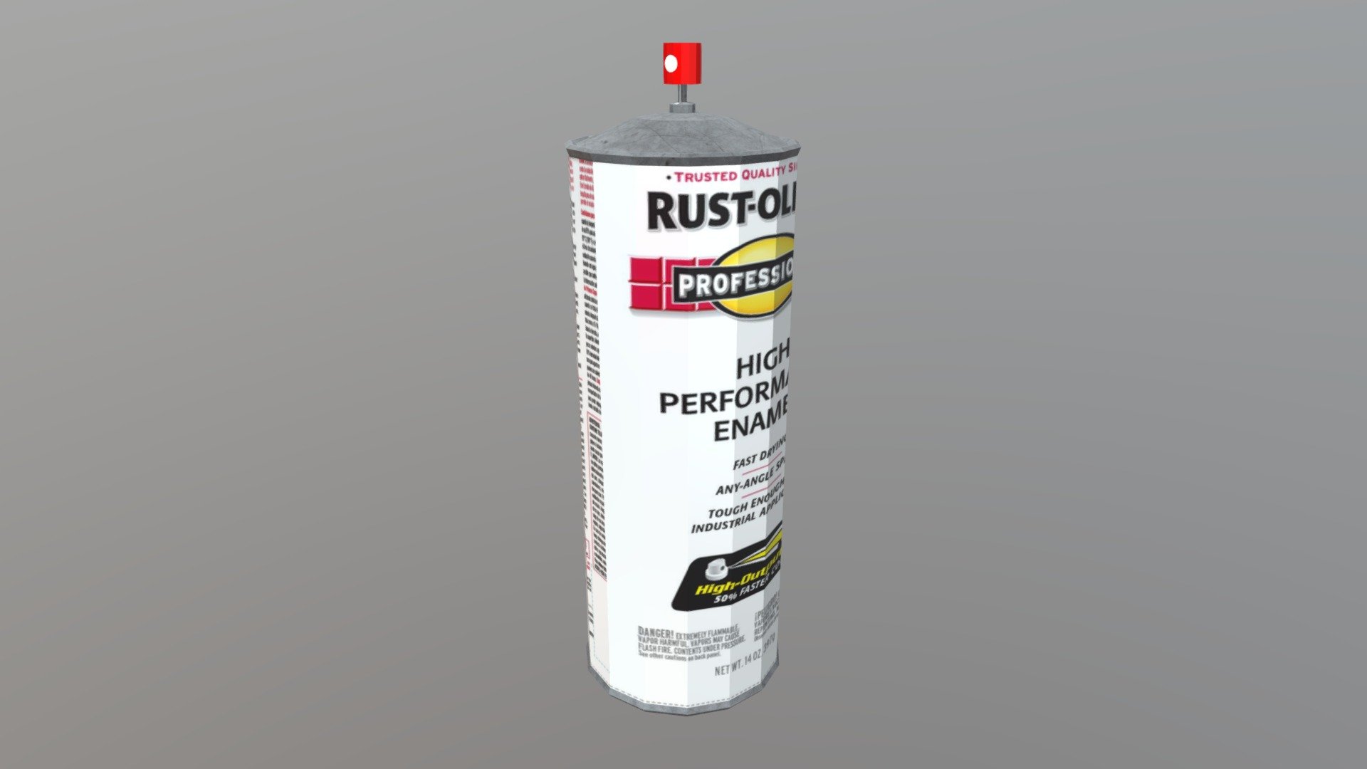 Low Poly Spray Paint
