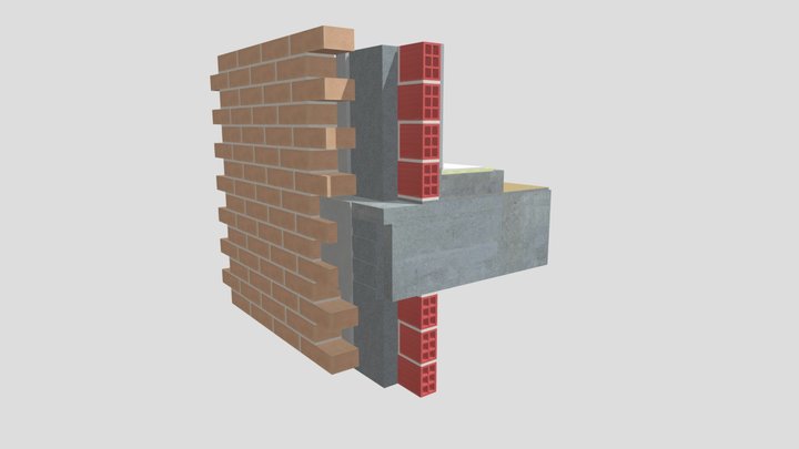 PT_FachadaForjado-CV [Grafipol ® Frente Forjado] 3D Model