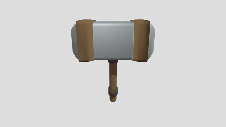 Hammer Gameasset 3D Model