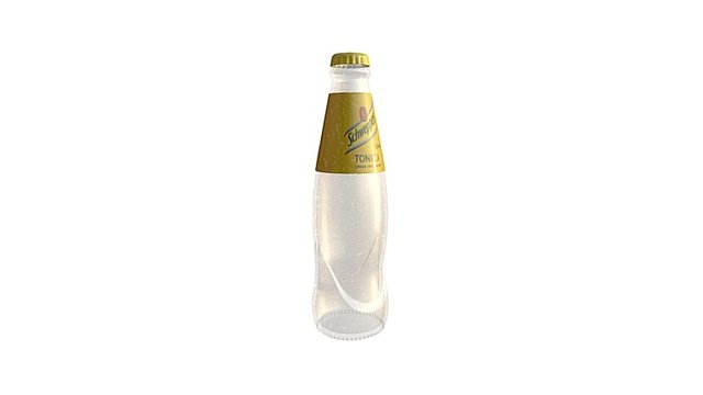 Garrafa Schweppes 3D Model