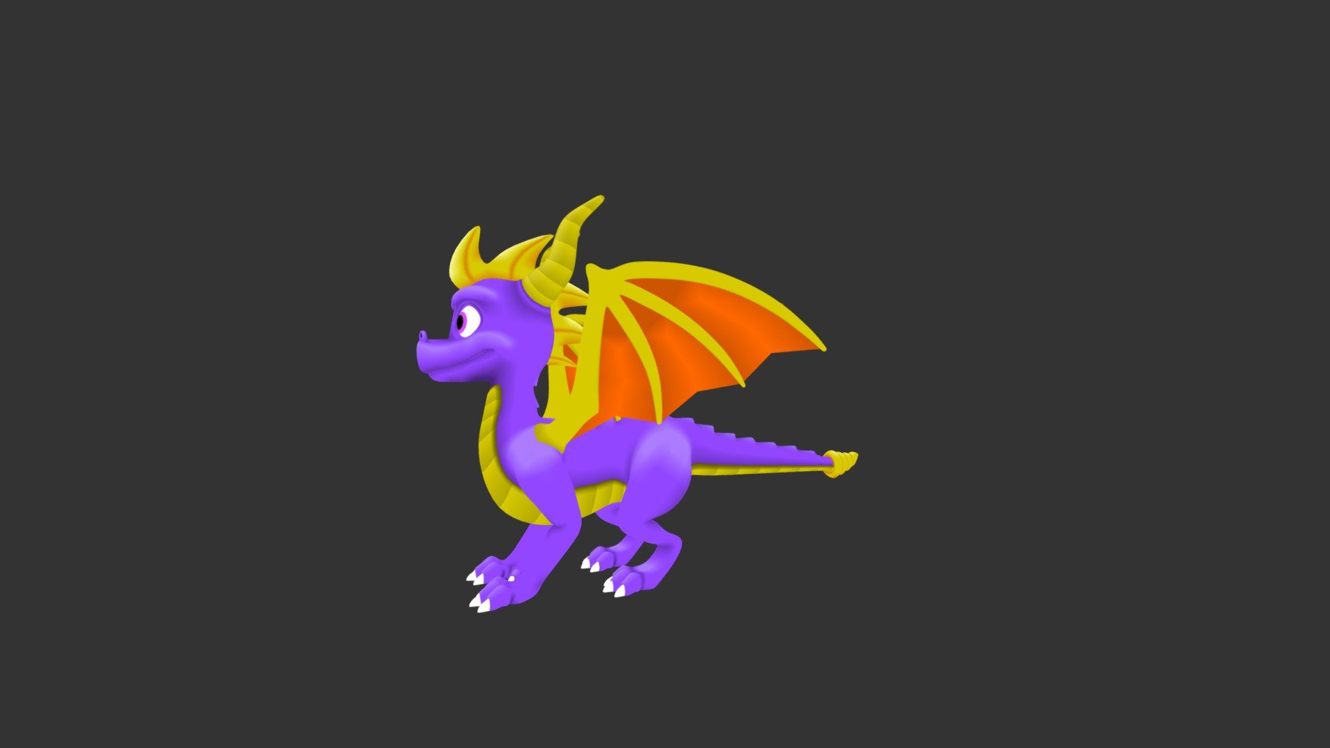 Spyro Download Free 3D model by meangreanhare [5d1a5ad] Sketchfab