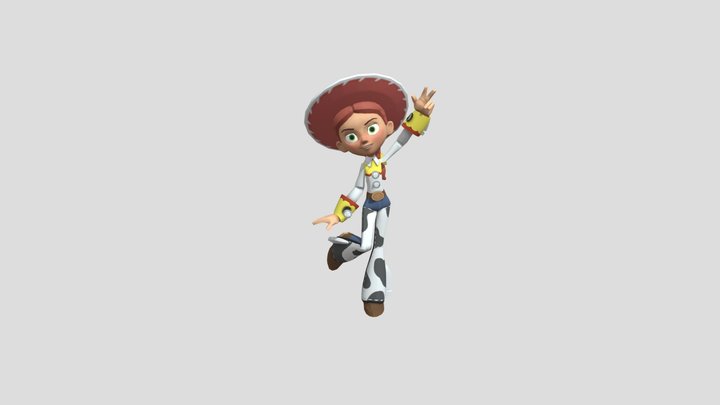 Jessie Anim 3D Model