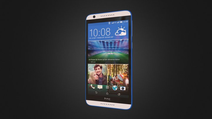 HTC Desire 820 3D Model