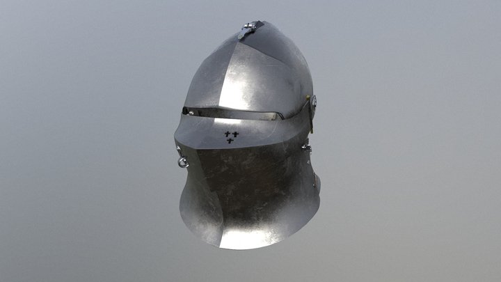 Grand bascinet "Sparrow" 3D Model