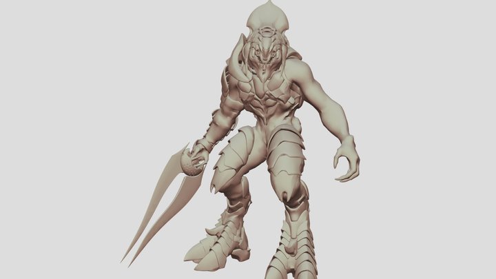 Halo 5 Inquisidor 3D Model