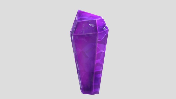Pink Crystal 3D Model