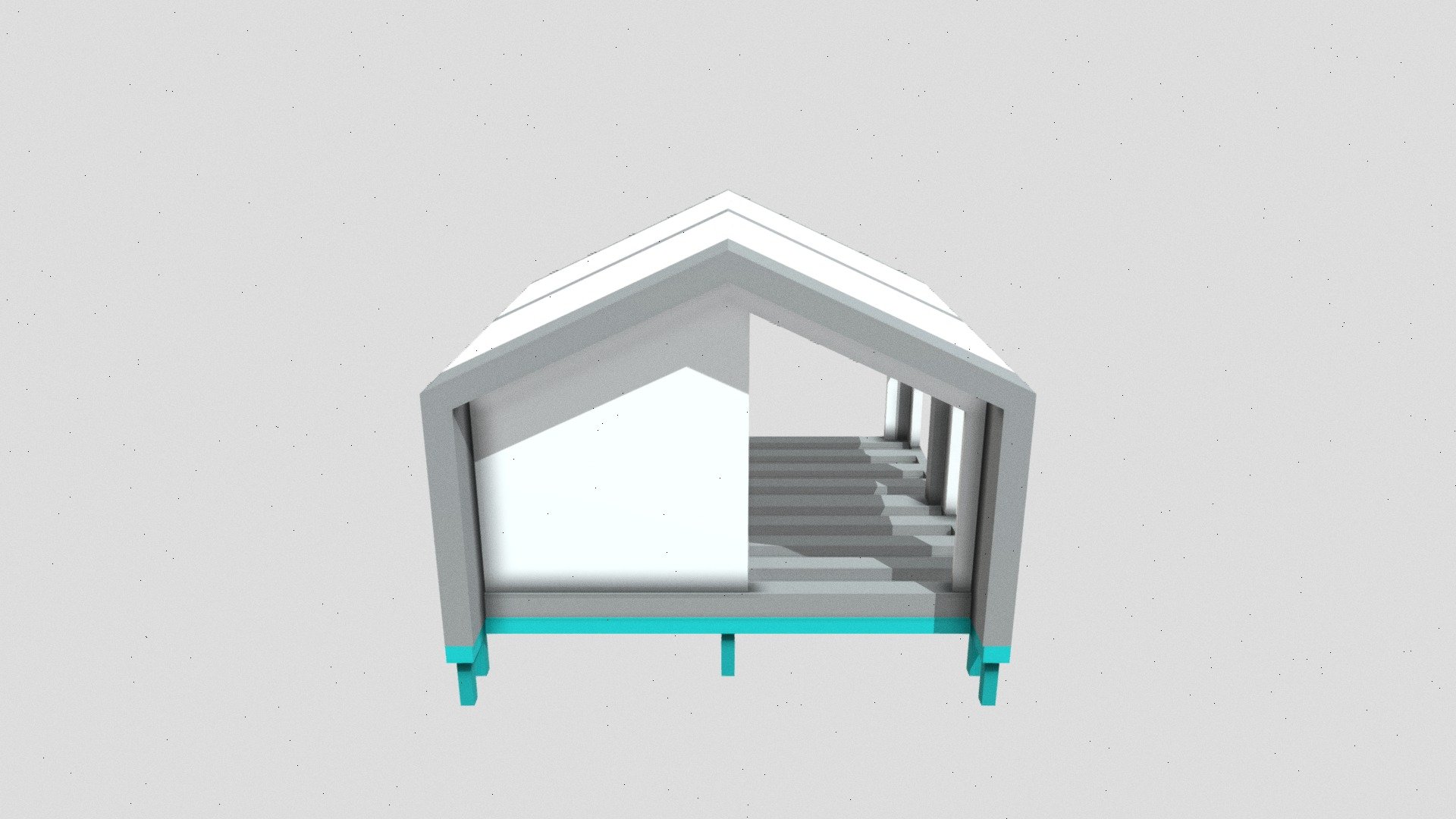 Беседка сваи - Download Free 3D model by Designer (@89196858880 ...