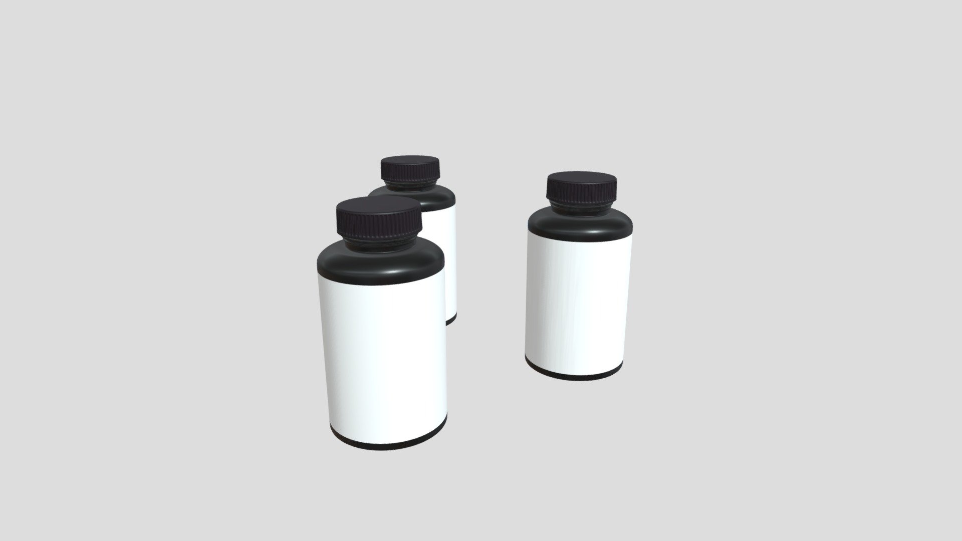 Medical Pill Bottle - 3D model by Brynh.Delos.Reyes [5d1fbf2] - Sketchfab