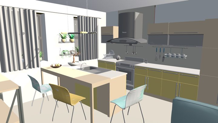Kitchen 3D Model