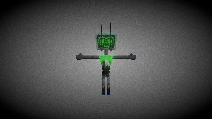 twisted vee(dandy's world) 3D Model