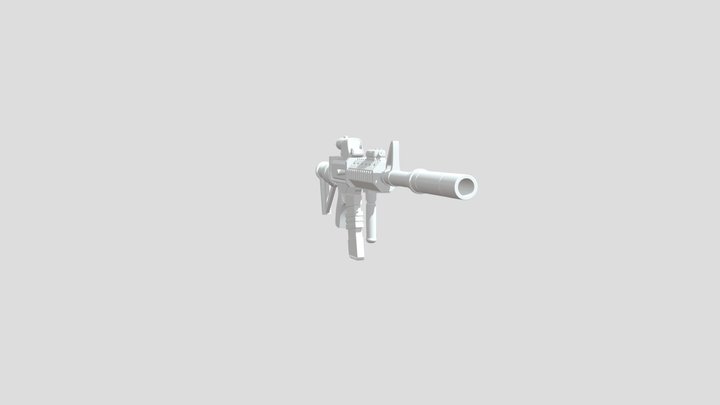 Rifle-assault-rifle 3D Model