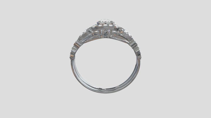 TestProject_v1_DiamondBridatSetOBJ_01 3D Model