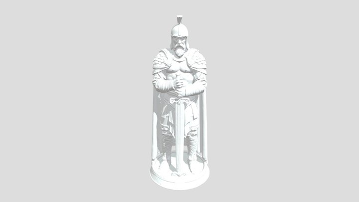 Ancient warrior 3D Model
