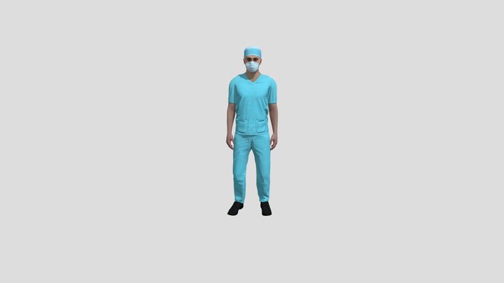 Looking around medical 3D Model
