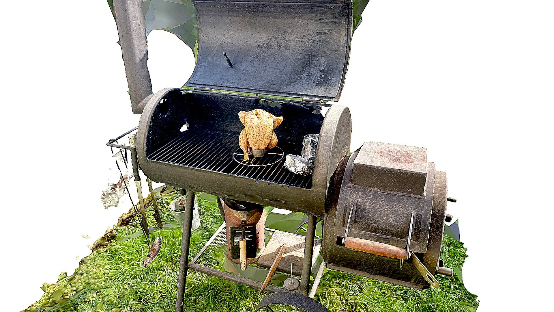 Smoker Beer Chicken