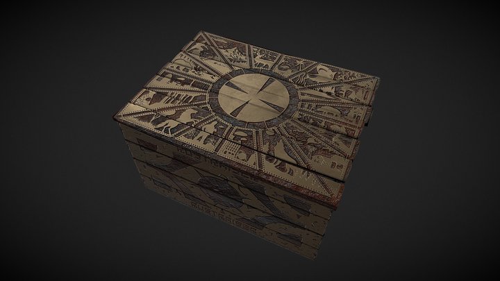 Rustraiser Wood Storage Box 3D Model