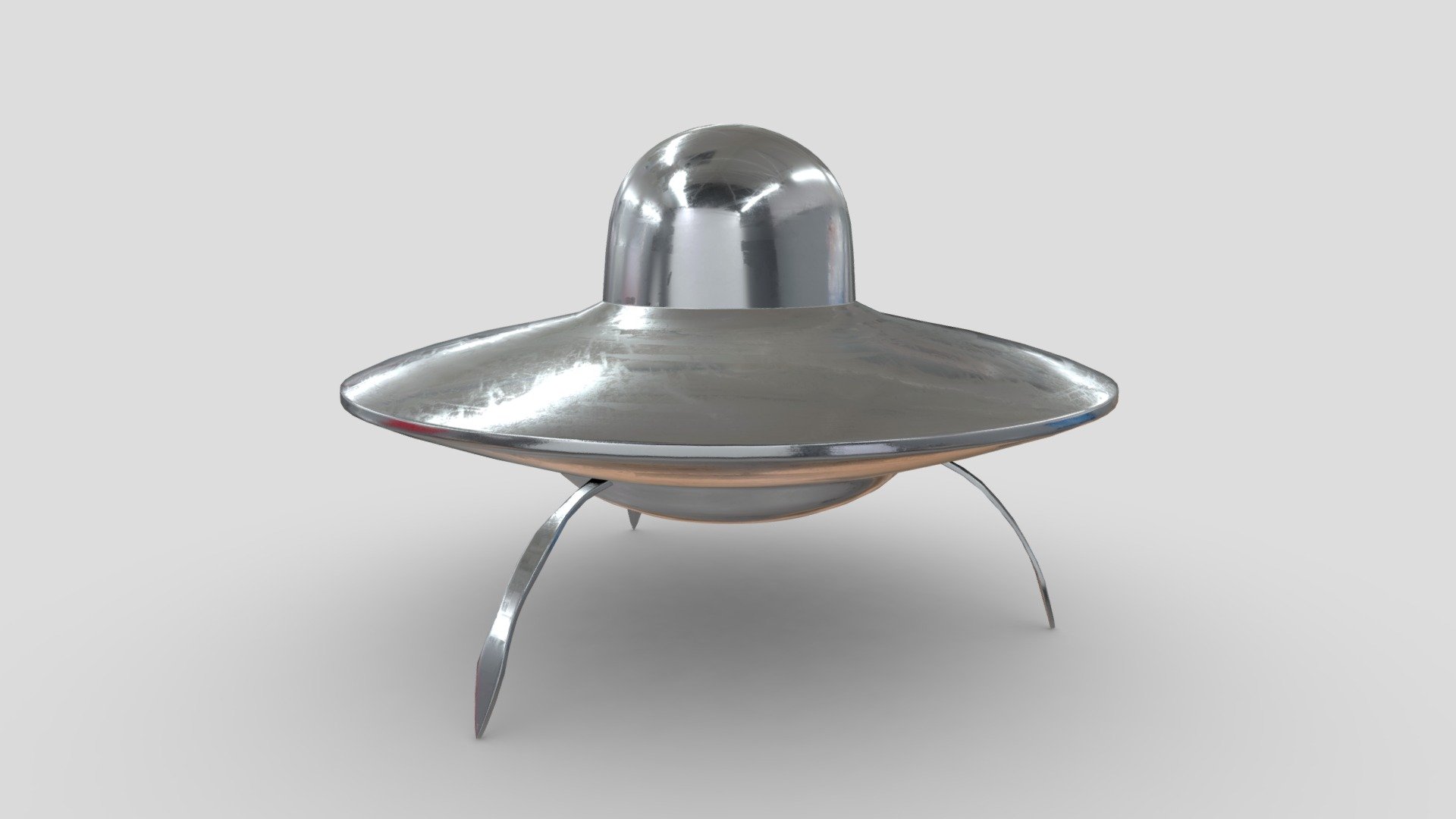 CC0 UFO Download Free 3D model by plaggy [5d27144] Sketchfab