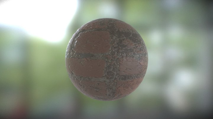 Concrete Tile 01 3D Model