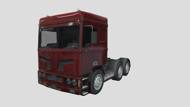 semi truck (burnout revenge) – Modelo 3D gratuito STL