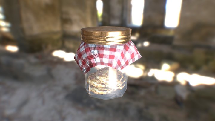 Cookie Jar 3D Model