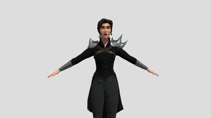 Adelin Model (original character) 3D Model