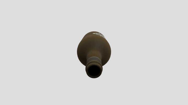 PC Computer - Team Fortress 2 - Bottle 3D Model