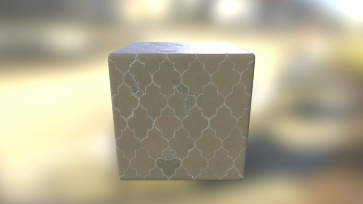 tile material2 3D Model