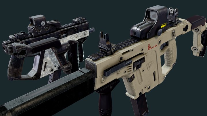 SMG_Kriss_V 3D Model