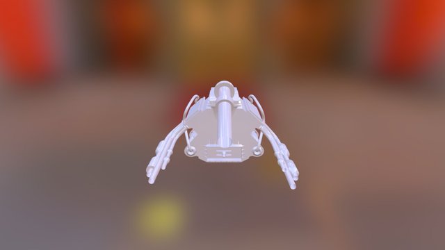Machine V8 Inspired 3D Model