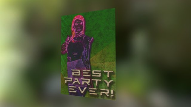Poster 3D Model