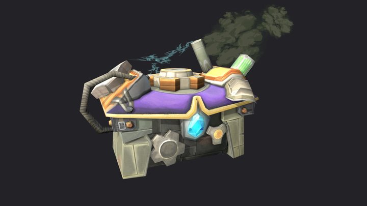 DAE - Warchest 3D Model