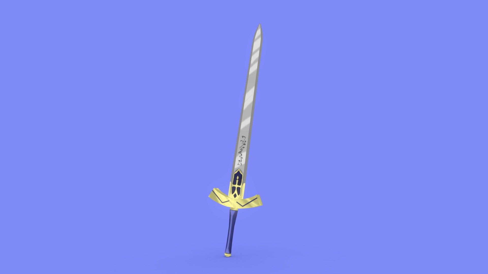 Excalibur - Fate/stay night - 3D model by Ed Pearse (@dripppyy ...